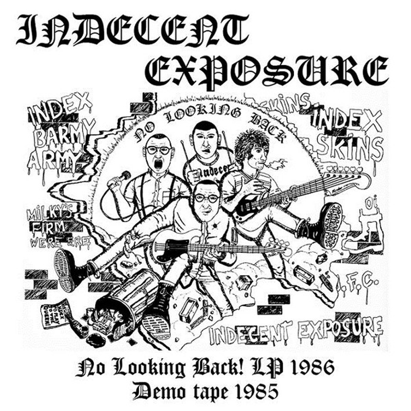 Indecent Exposure - No looking back / Demo '85, CD lim. 500, handnummeriert