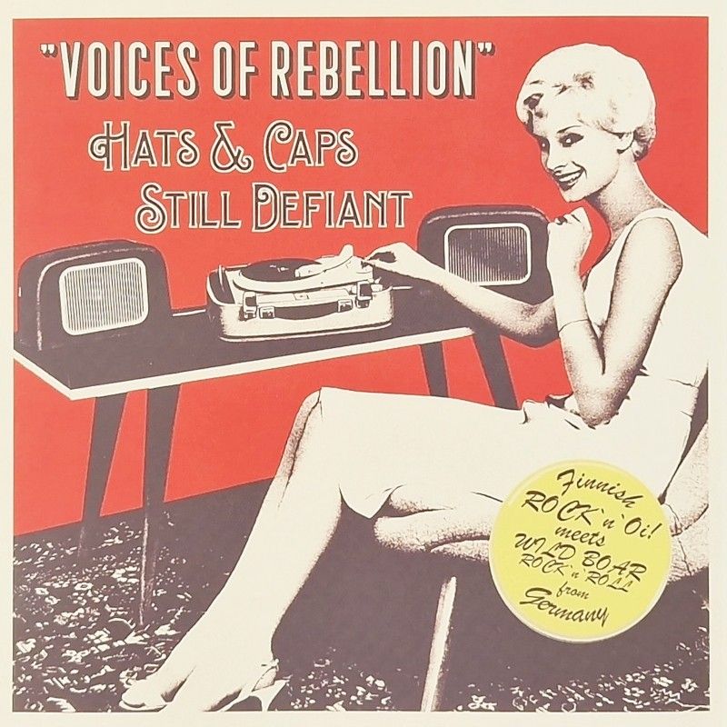 Hats & Caps / Still Defiant - Voices of Rebellion, 7" lim. 302 versch. Farben