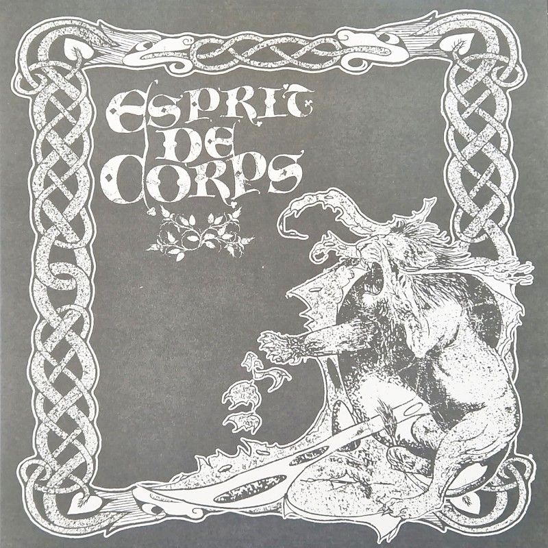 Esprit De Corps - s/t, 12" EP lim. 350 single sided schwarz
