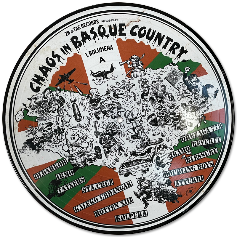V/A Chaos in Basque Country, LP lim. 900, verschiedene Farben
