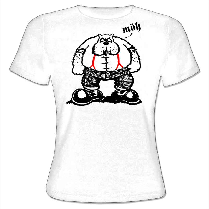 Möh, Girlie Shirt weiss