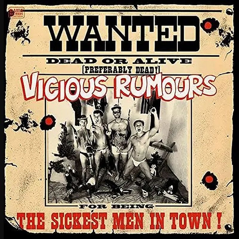 Vicious Rumours – The Sickest Men in Town, LP schwarz
