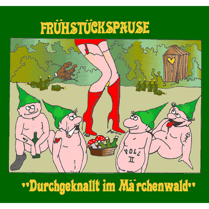 Frühstückspause - Durchgeknallt im Märchenwald, LP lim. 500 grün