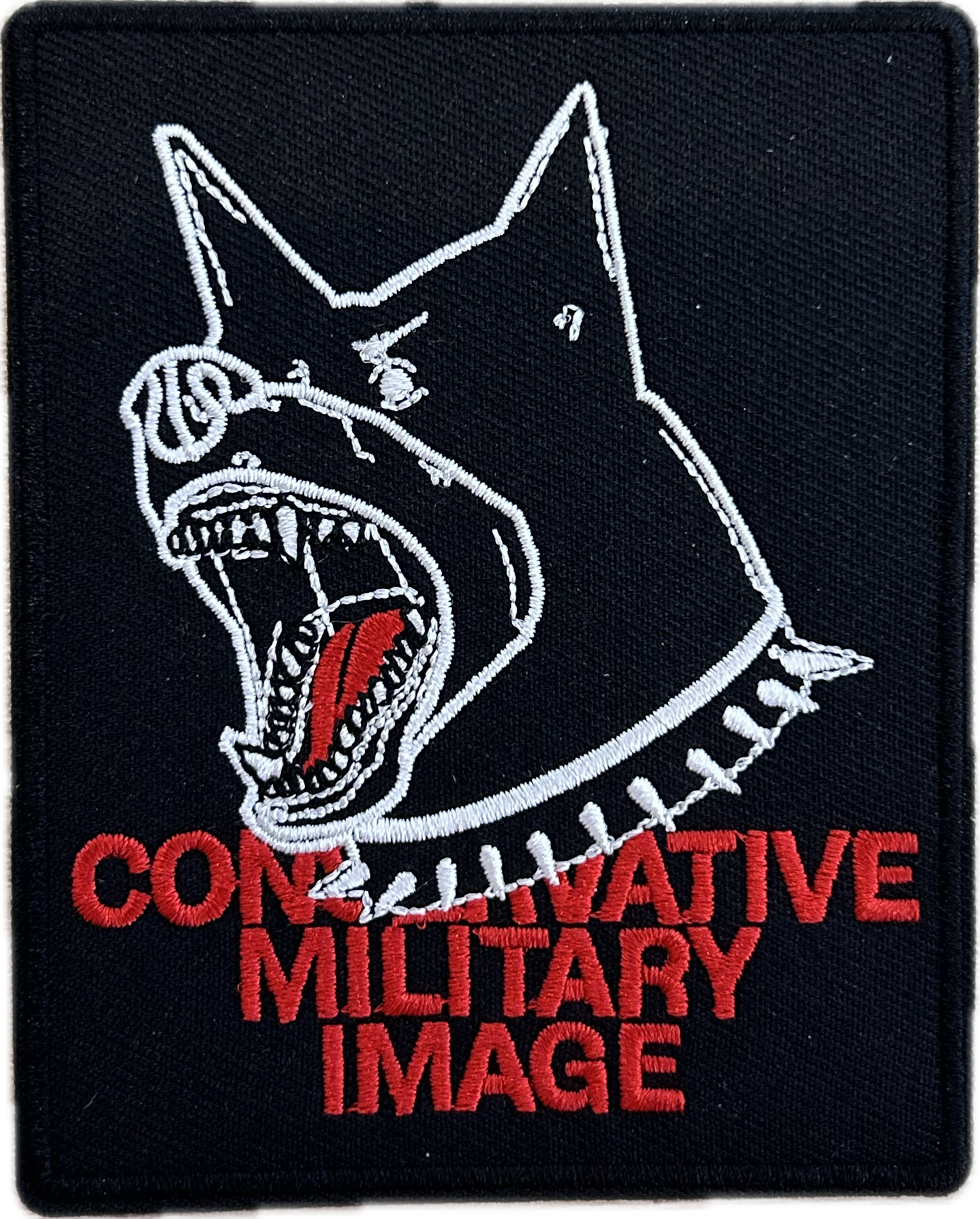 Conservative Military Image - Evil Evil Evil, Aufnäher