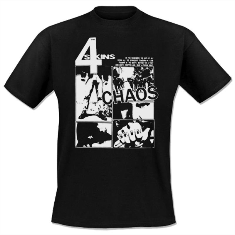 4 Skins - Chaos, T-Shirt verschiedene Farben