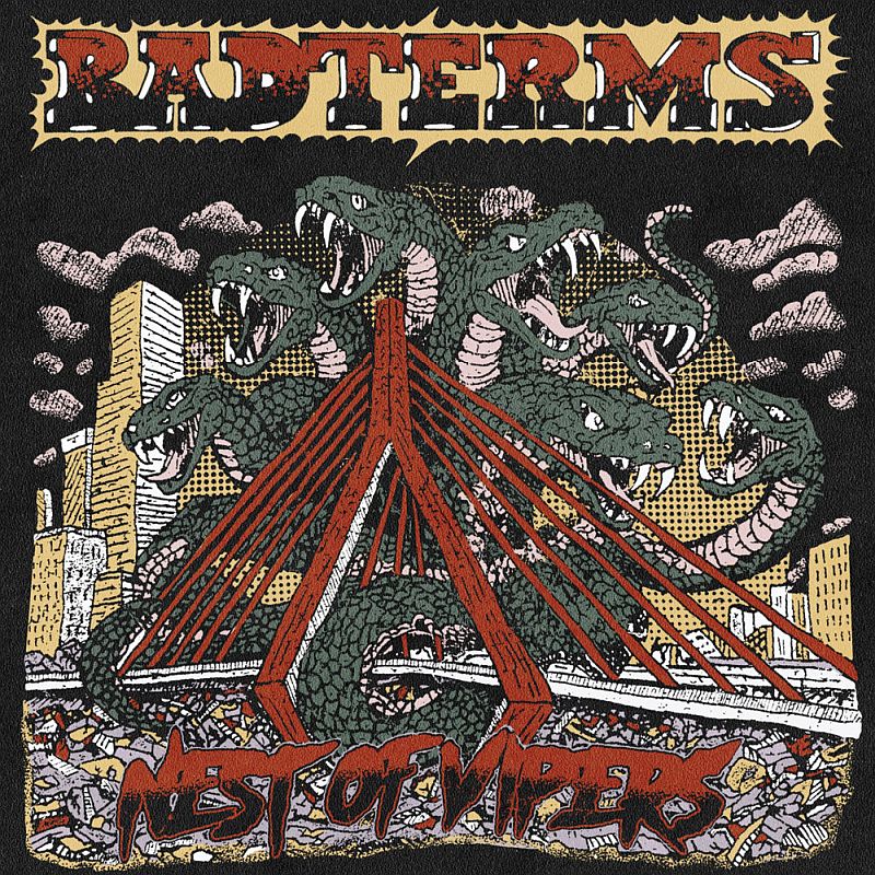 Bad Terms - Nest of Vipers, LP lim. 400 versch. Farben