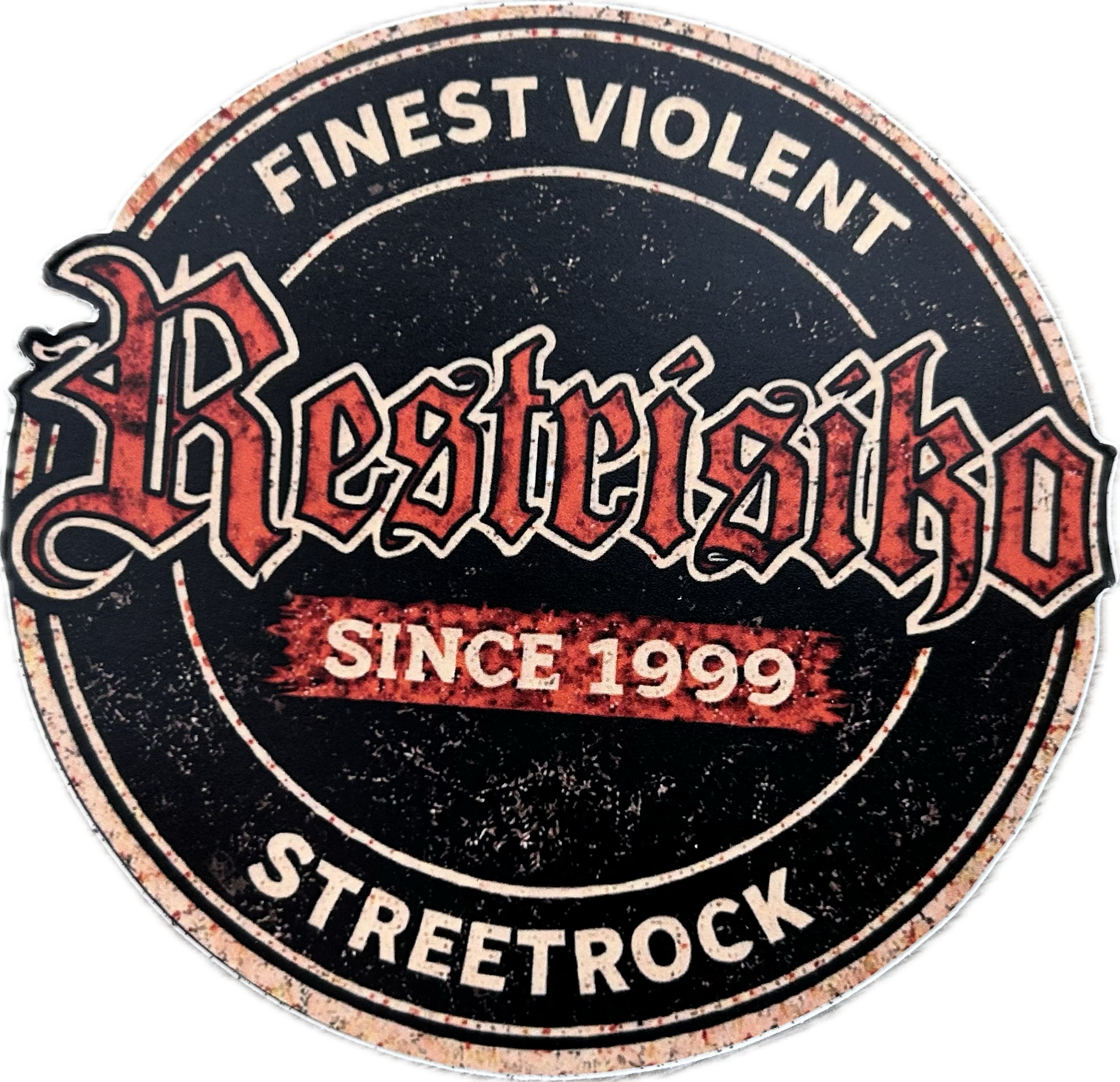 Restrisiko - Violent Streetrock, Aufkleber