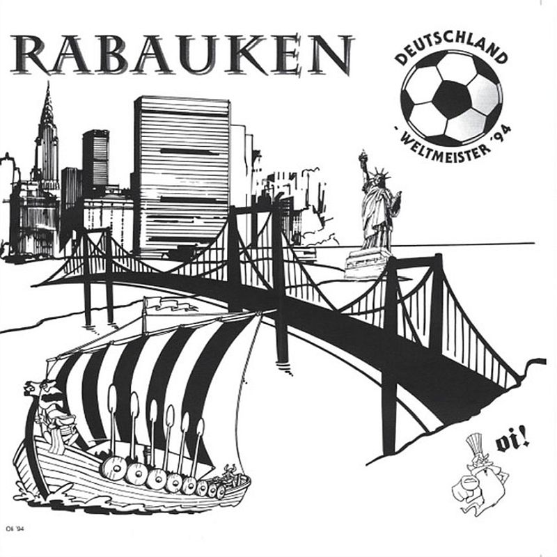 Rabauken - Deutschland Weltmeister '92, 12" lim. 500 color spezial