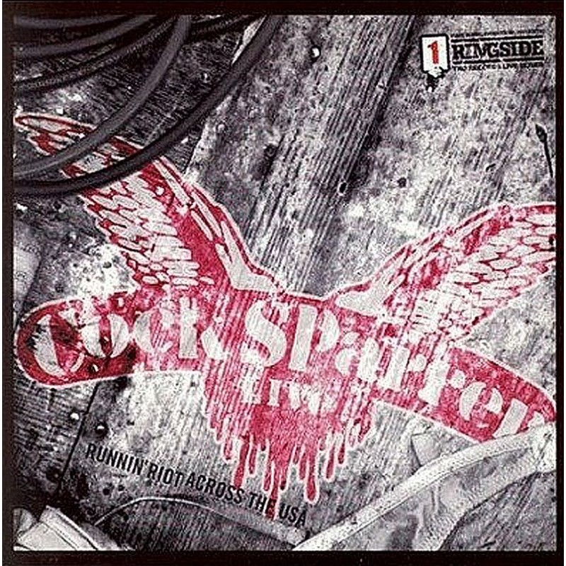 Cock Sparrer - Runnin' Riot across the USA, DoLP Repress Gatefold schwarz