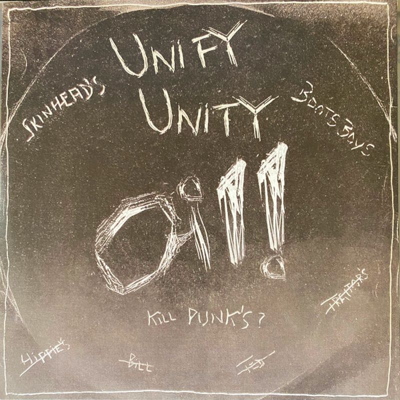 Oil! – Unify Unity, 7" lim. 500 versch. Farben US Import