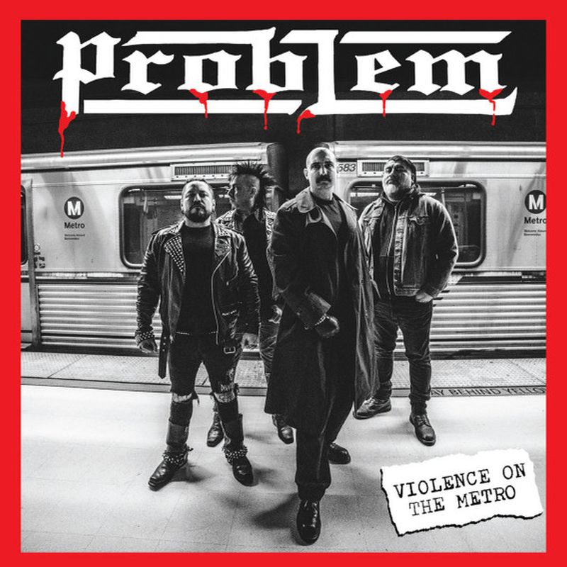 Problem - Violence on the Metro, 7" lim. 380 schwarz