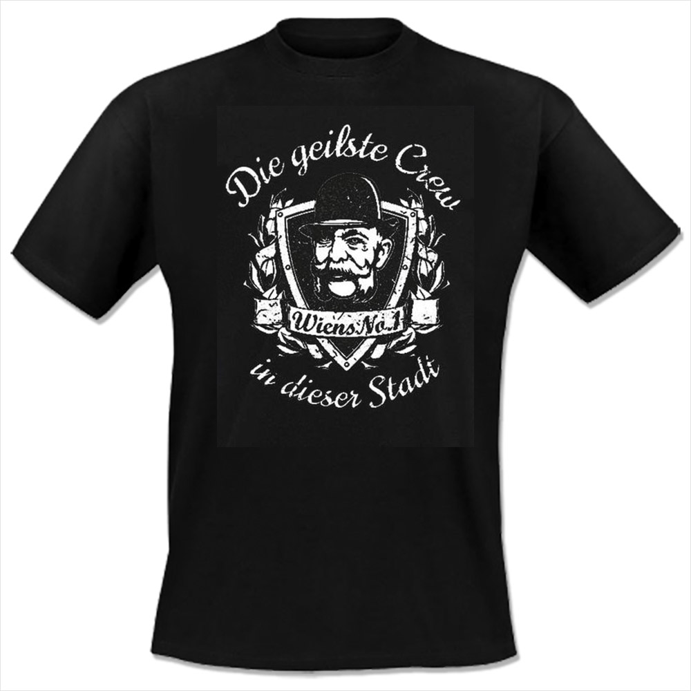 Wiens No. 1 - Geilste Crew, T-shirt schwarz