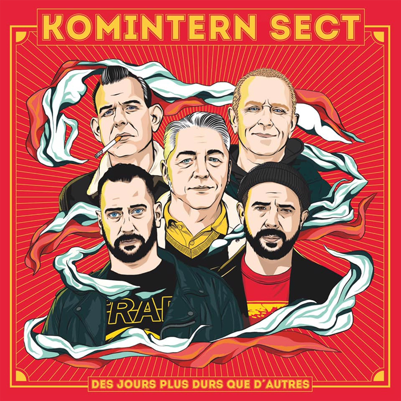 Komintern Sect - Des jours plus durs que d'autres, LP lim. 500 schwarz
