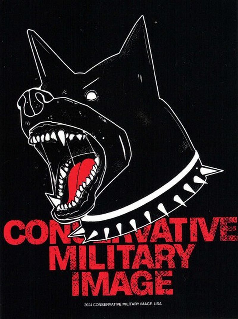 Conservative Military Image - Evil Evil Evil, Aufkleber