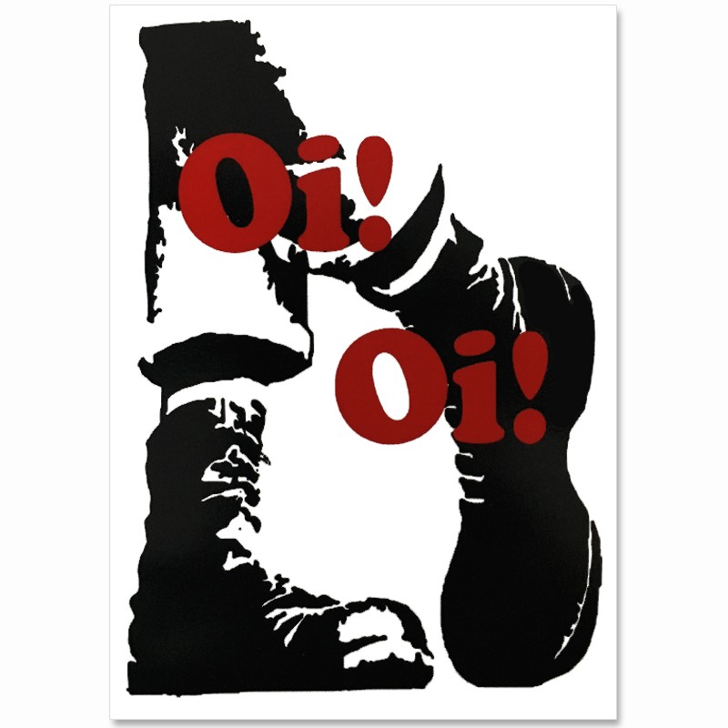 Oi! Oi! - Boots, Aufkleber