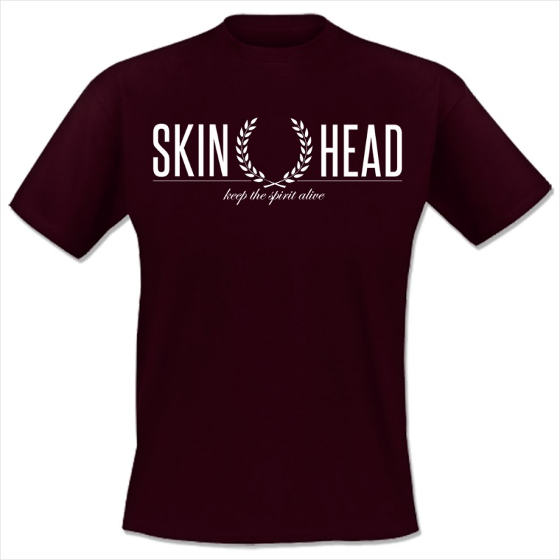 Skinhead - Keep the spirit alive, T-Shirt verschiedene Farben