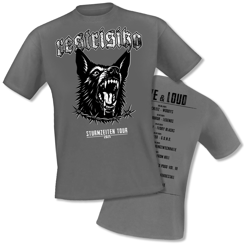 Restrisiko - Sturmzeiten Tour 2025, T-Shirt