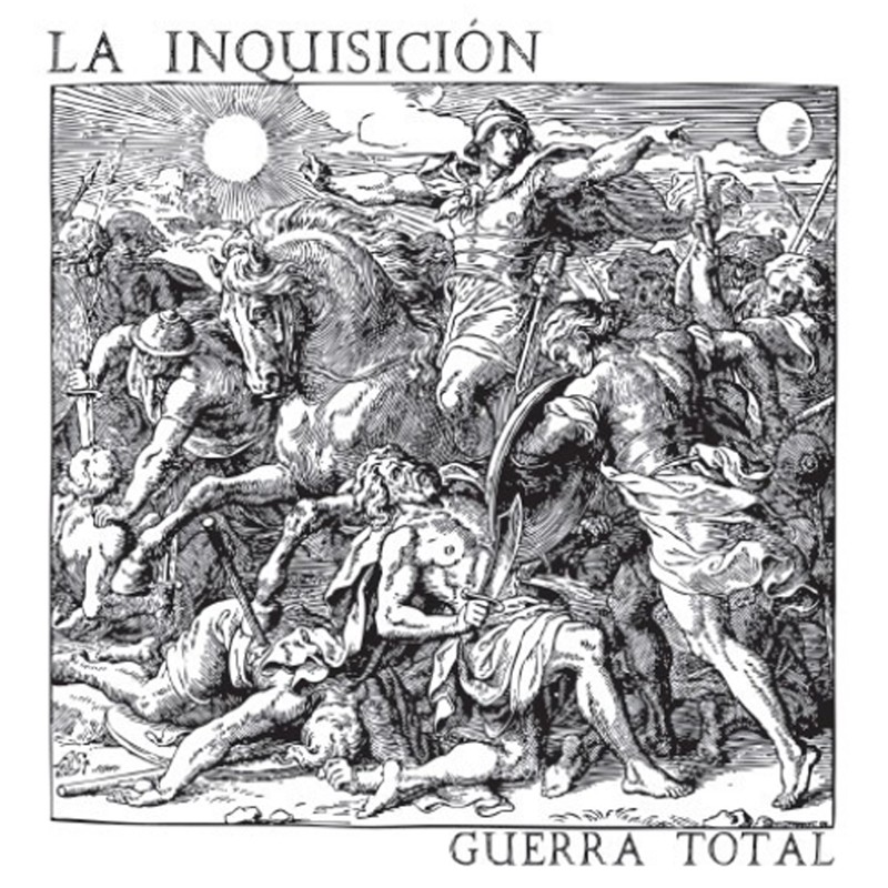 La Inquisición - Guerra Total, LP black Repress