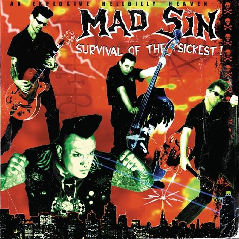 Mad Sin - Survival of the Sickest, LP lim. 500 RP2025 versch. Farben