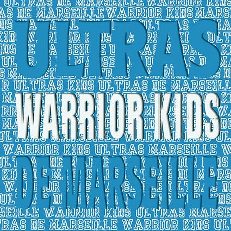 Warrior Kids - Ultras de Marseille, mLP blau single-sided