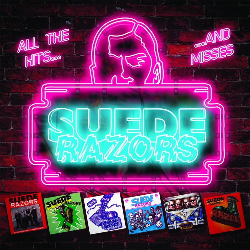 Suede Razors ‎– All the hits... and misses!, CD Digipack
