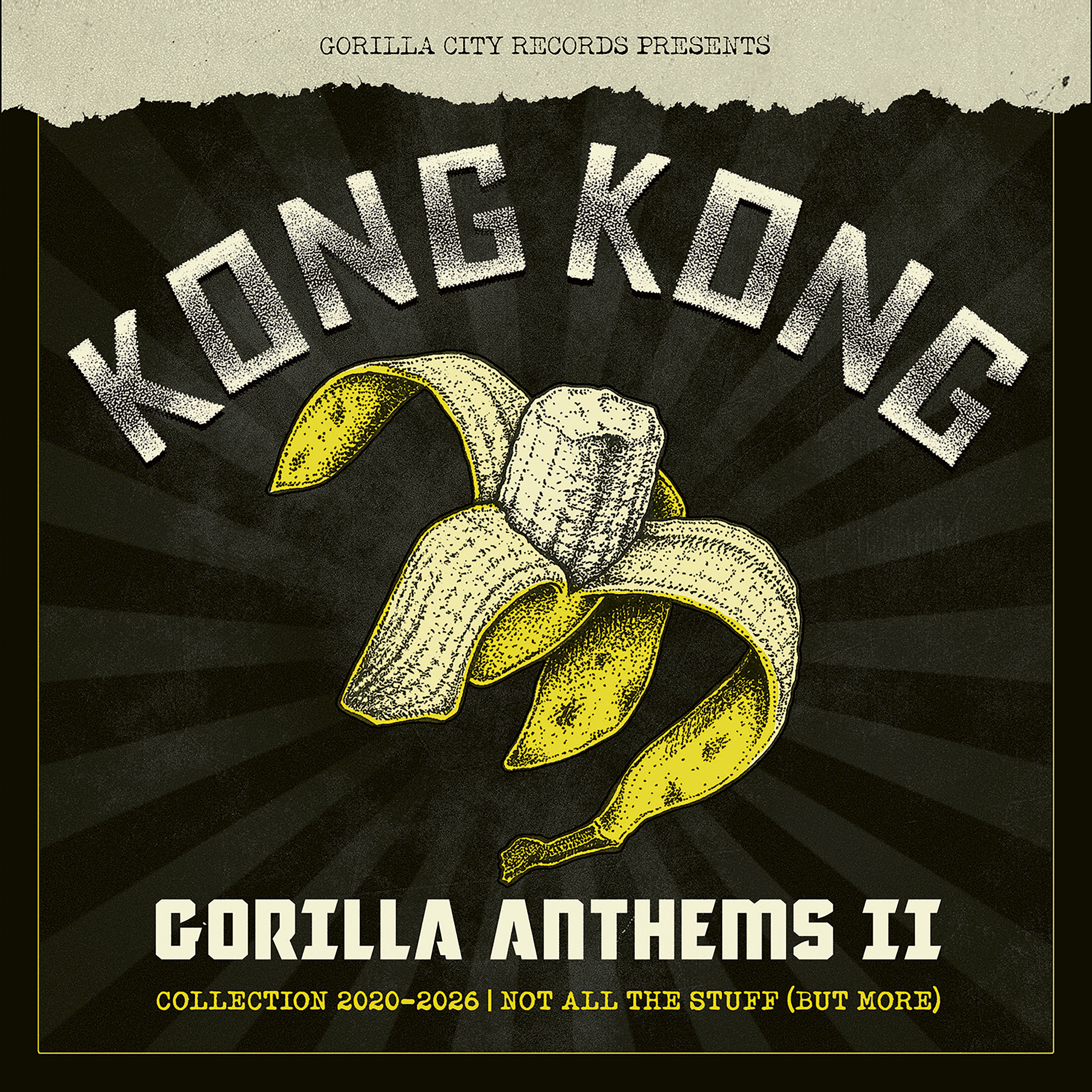 Kong Kong - Gorilla Anthems II - Not All The Stuff (But More), LP lim. 250 yellow