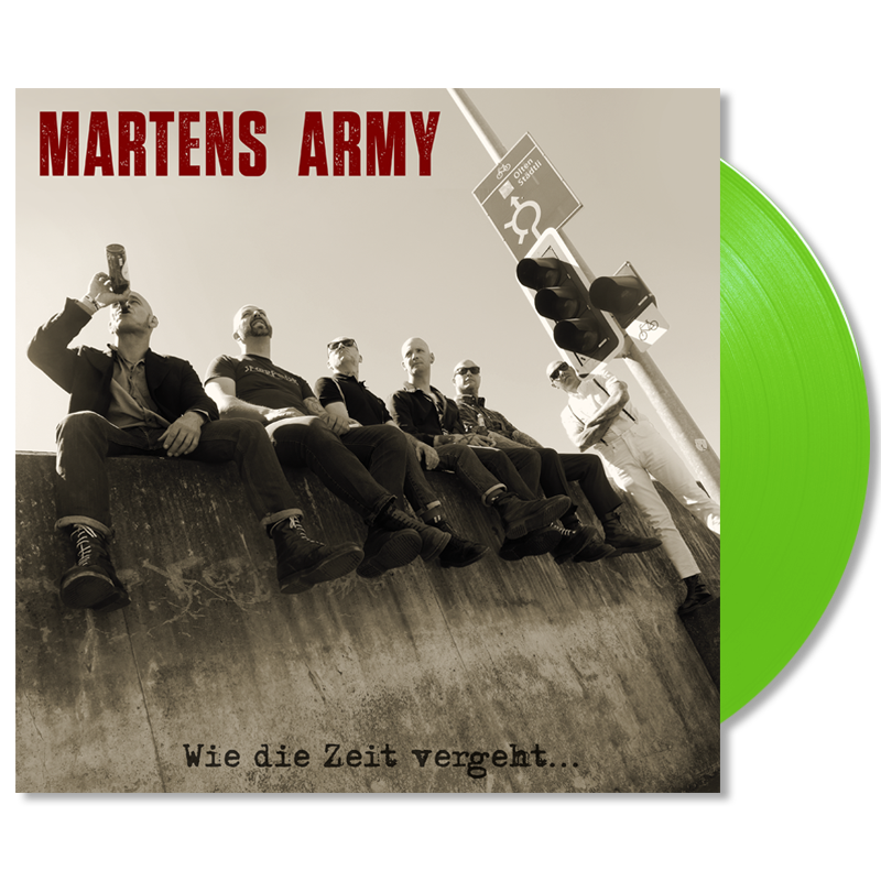 Martens Army - Wie die Zeit vergeht, LP lim. 500 versch. Farben