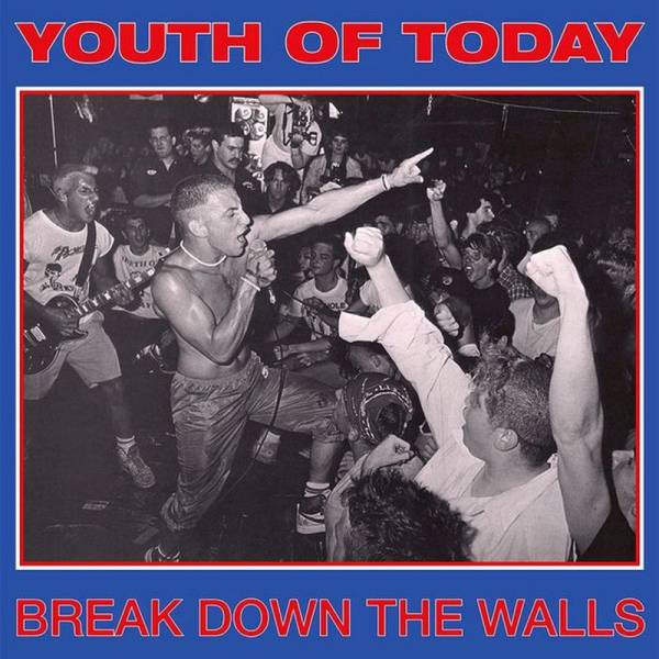 Youth Of Today – Break Down The Walls, LP orange Repress '25
