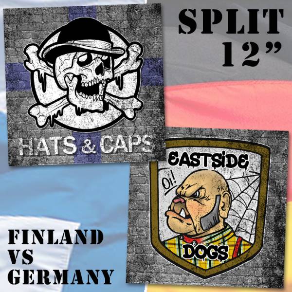 Hats & Caps / Eastside Dogs - Split, 12" lim. 300, verschiedene Farben