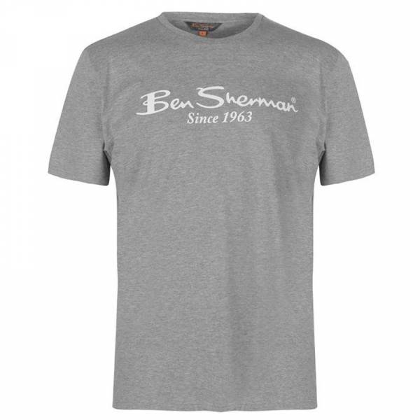 Ben Sherman - Logo, T-Shirt, verschiedene Farben, nur Größe M