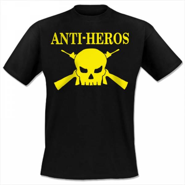 Anti Heros - Logo, T-Shirt schwarz