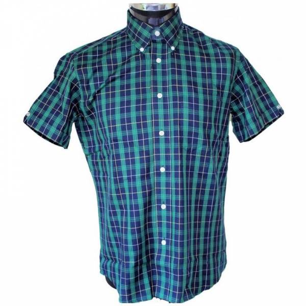 Warrior - Matlock, Button Down Hemd Kurzarm, Slim-Fit