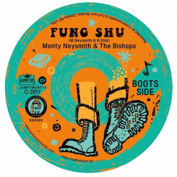 Monty Newsmith & The Bishops - Skinflint / Fung Shu, EP 7'' schwarz lim. 400