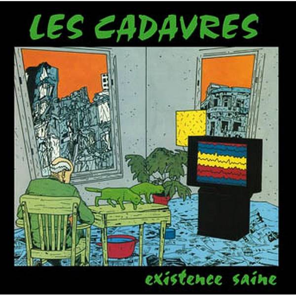Les Cadavres - Existence Saine, LP schwarz