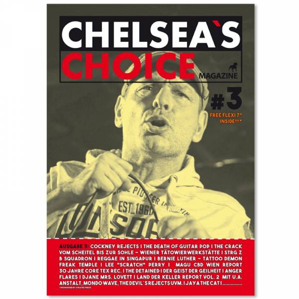 Chelsea's Choice No. 3, Fanzine A4 + FLEXI