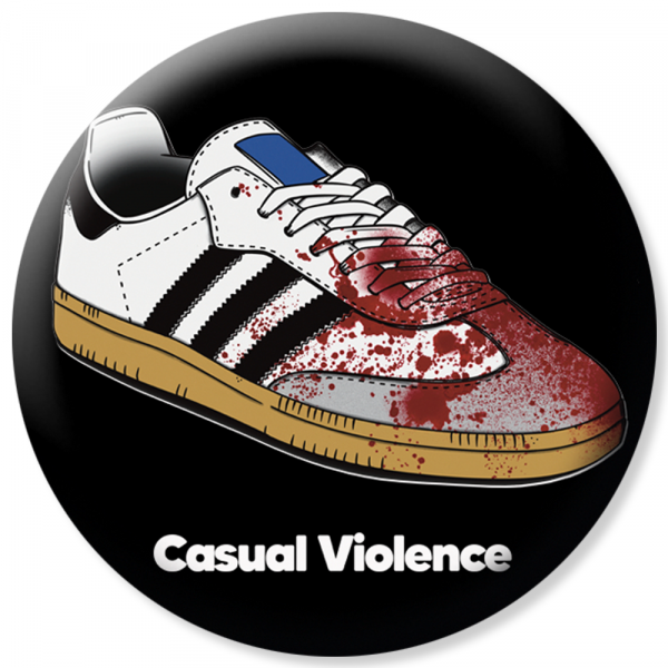 Conservative Military Image - Bloody Samba, Button