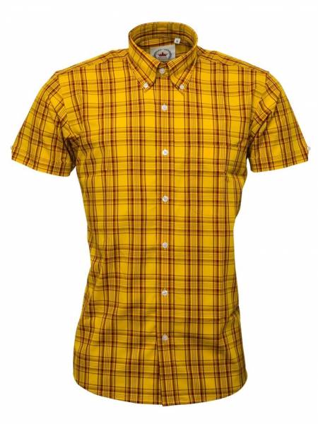 RELCO Clothing - Button Down Kurzärmel-Shirt CK47, verschiedene Größen