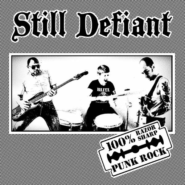 Still Defiant - s/t, LP lim. 500 clear mit schwarzen Splatter (EU Version)