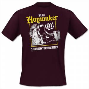 Haymaker - Cuntface, T-Shirt verschiedene Farben Haymaker - Cuntface, T-Shirt verschiedene Farben