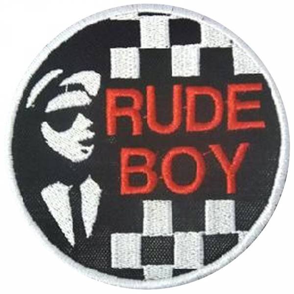 Ska - Rudeboy, Aufnäher