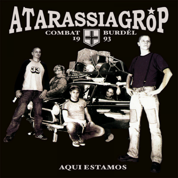 Atarassia Gröp - Aqui estamos, LP schwarz