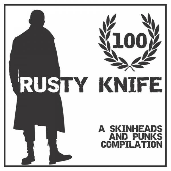 V/A 100 - Rusty Knife - A Skinhead and Punk Compilation, CD in Stecktasche