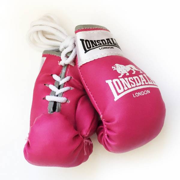 Lonsdale - Mini, Boxhandschuhe, Pink