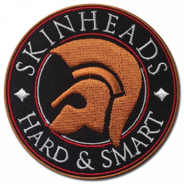 Skinheads - Hard & Smart, Aufnäher verschiedene Farben