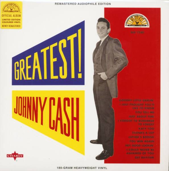 Johnny Cash - Greatest!, LP lim. 1000 weiß