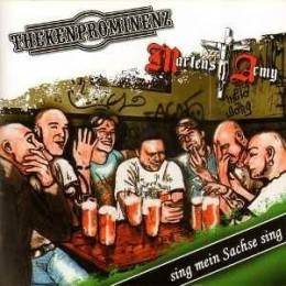Martens Army/Thekenprominenz - Sing mein Sachse sing, CD Martens Army/Thekenprominenz - Sing mein Sachse sing, CD