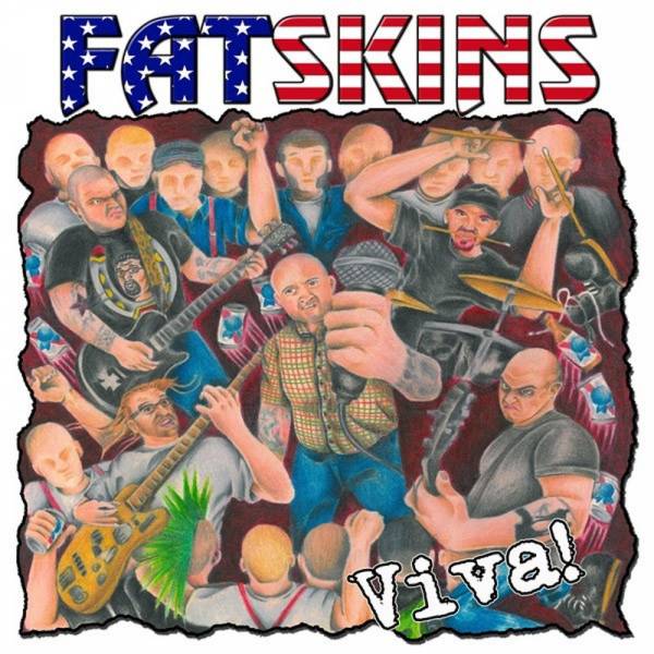 Fatskins - Viva!, 7" lim. 200 schwarz