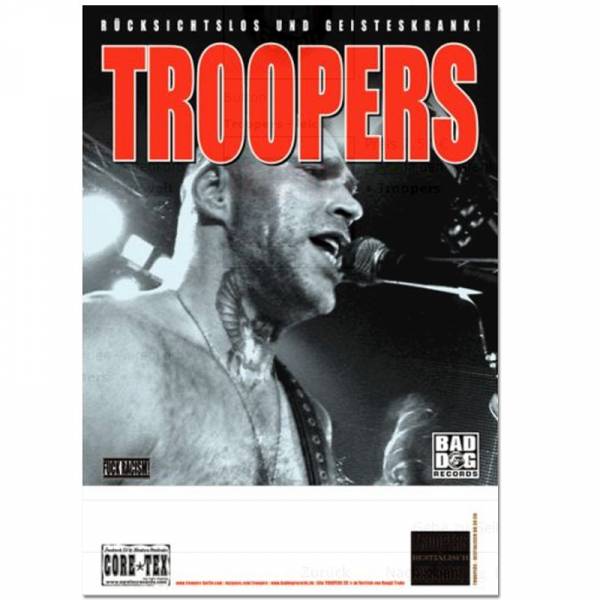 Troopers - Atze, Poster ca. A2 (gefaltet)