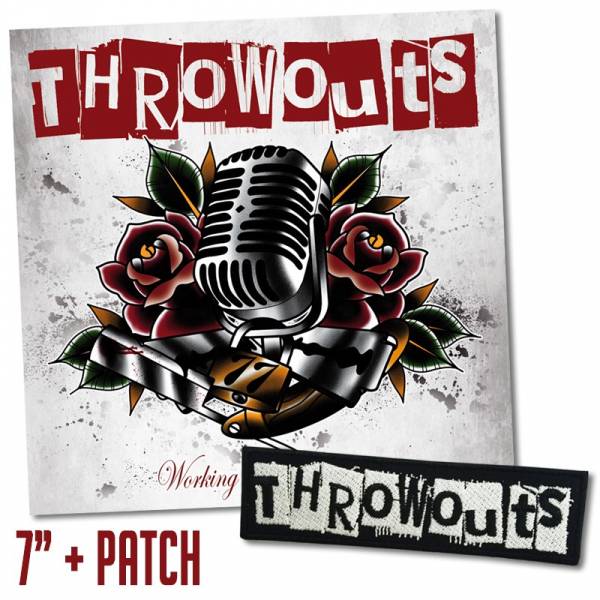 Throwouts, The - Working Class Tradition, 7" lim. 50 schwarz + Patch