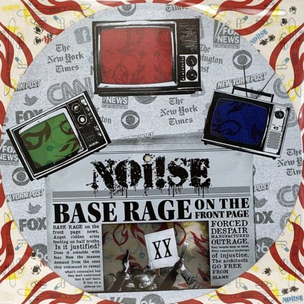 Noi!se (Noise) - Base Rage on the front Page, 12"" lim. 600 1 Song Single